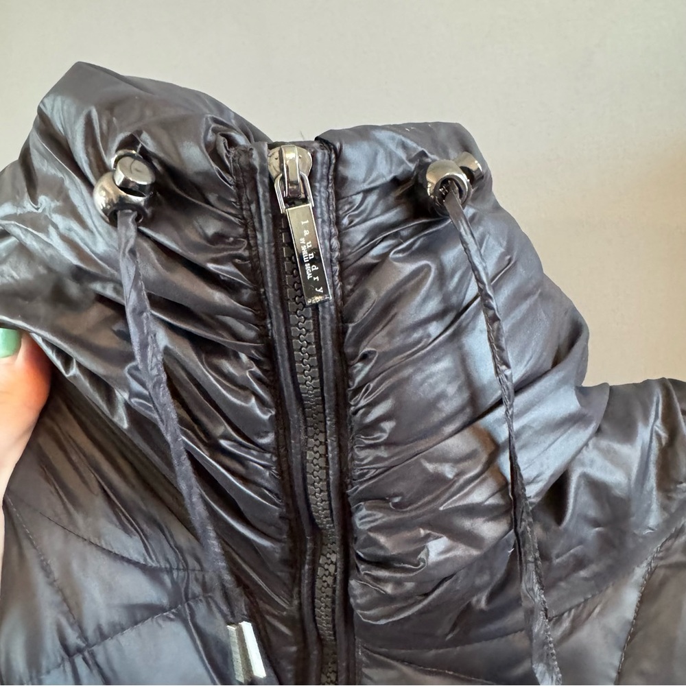 Laundry by Shelli Segal Down & Feather Long Puffer Coat - Picture 11 of 11